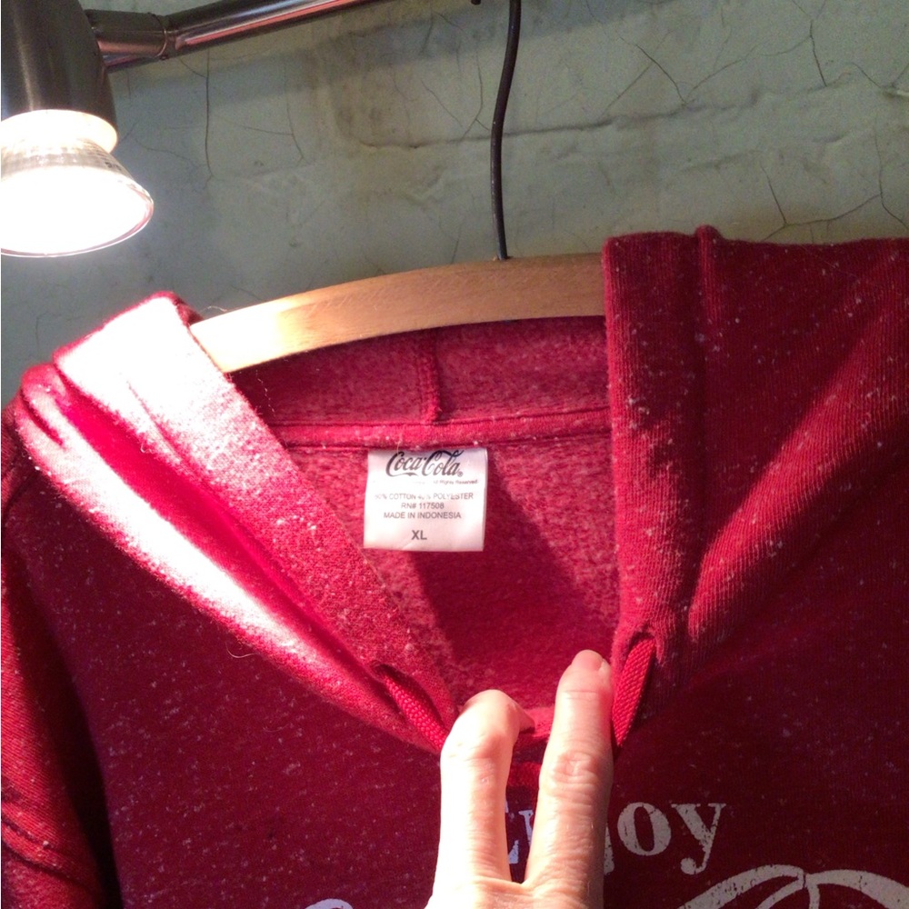 Finaaal SALE ! Vintage coca cola hoodie - Picture 3 of 5